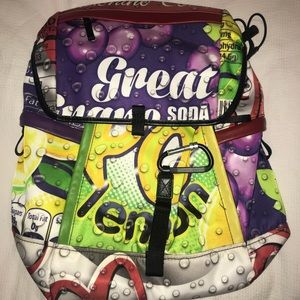 Moschino Pop Soda Printed Backpack